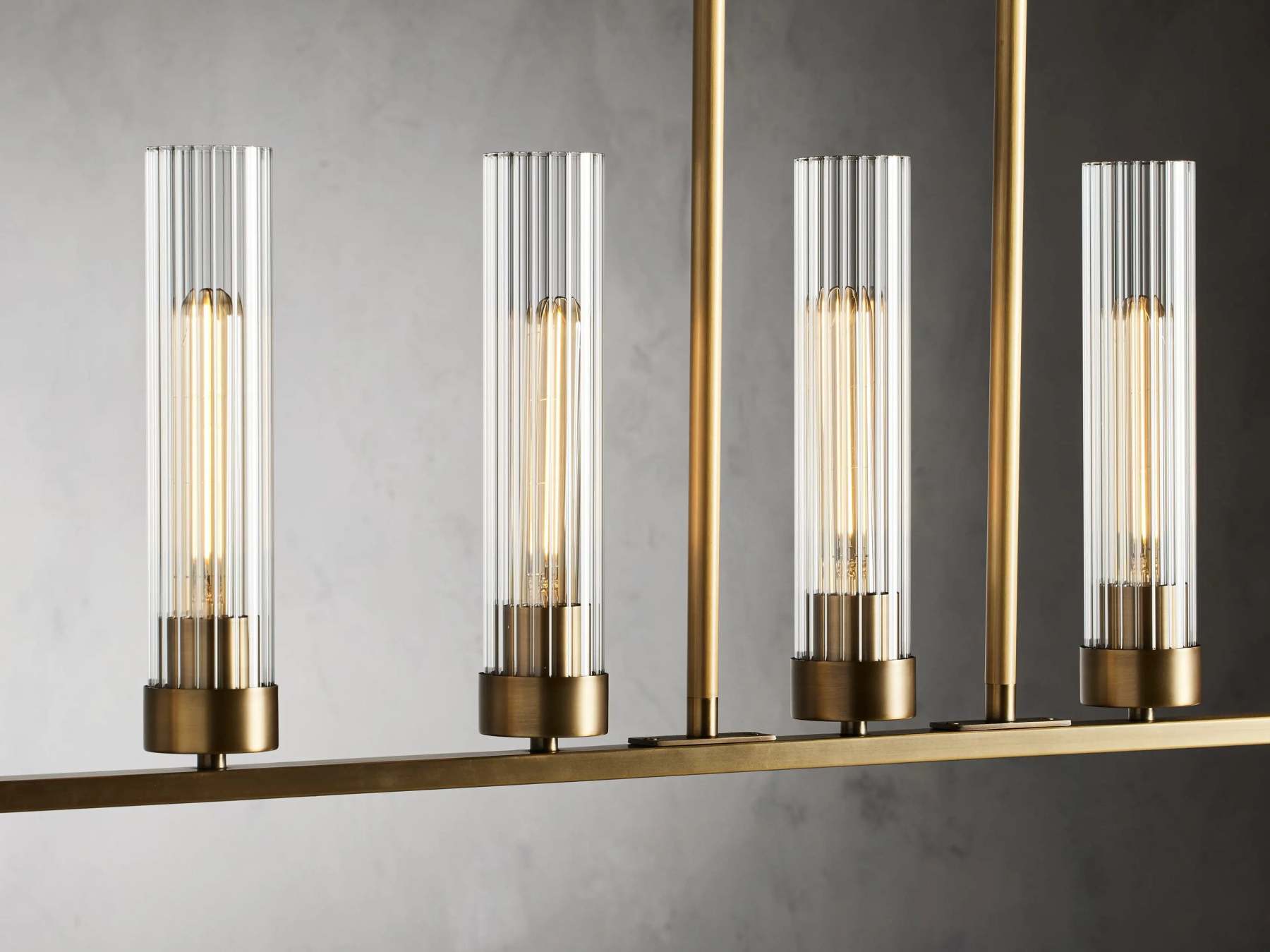 Andreas Linear Chandelier-VaseLamps