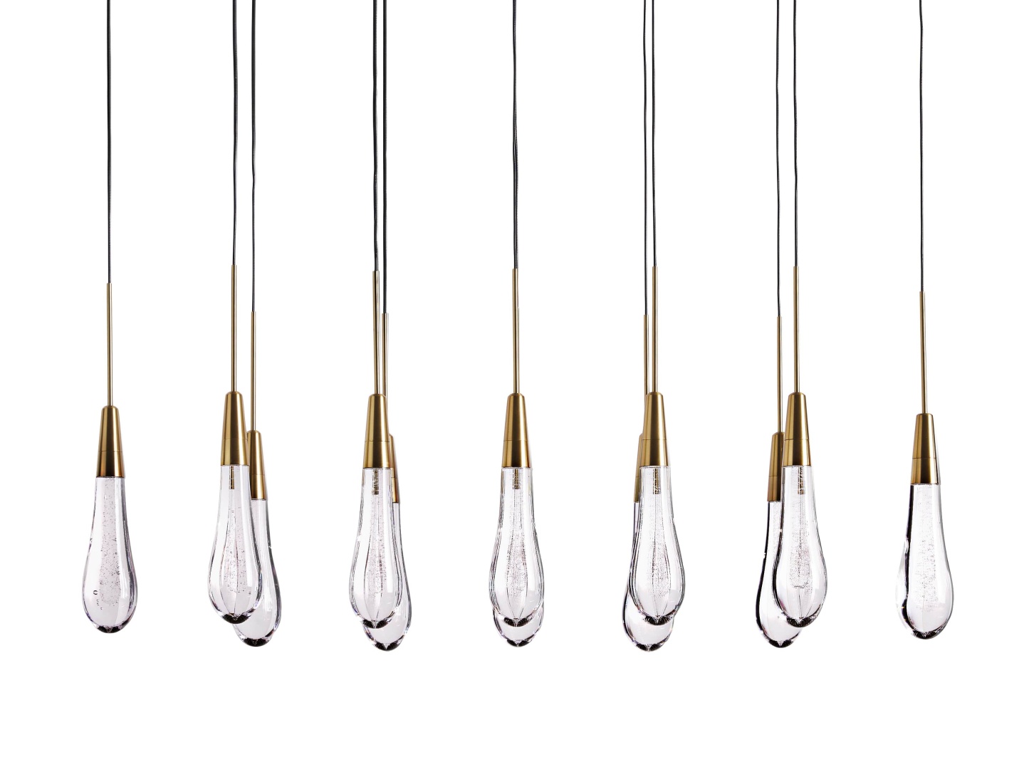 Solitaire Linear Chandelier-VaseLamps