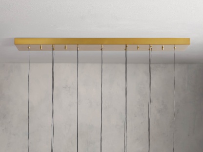 Solitaire Linear Chandelier-VaseLamps
