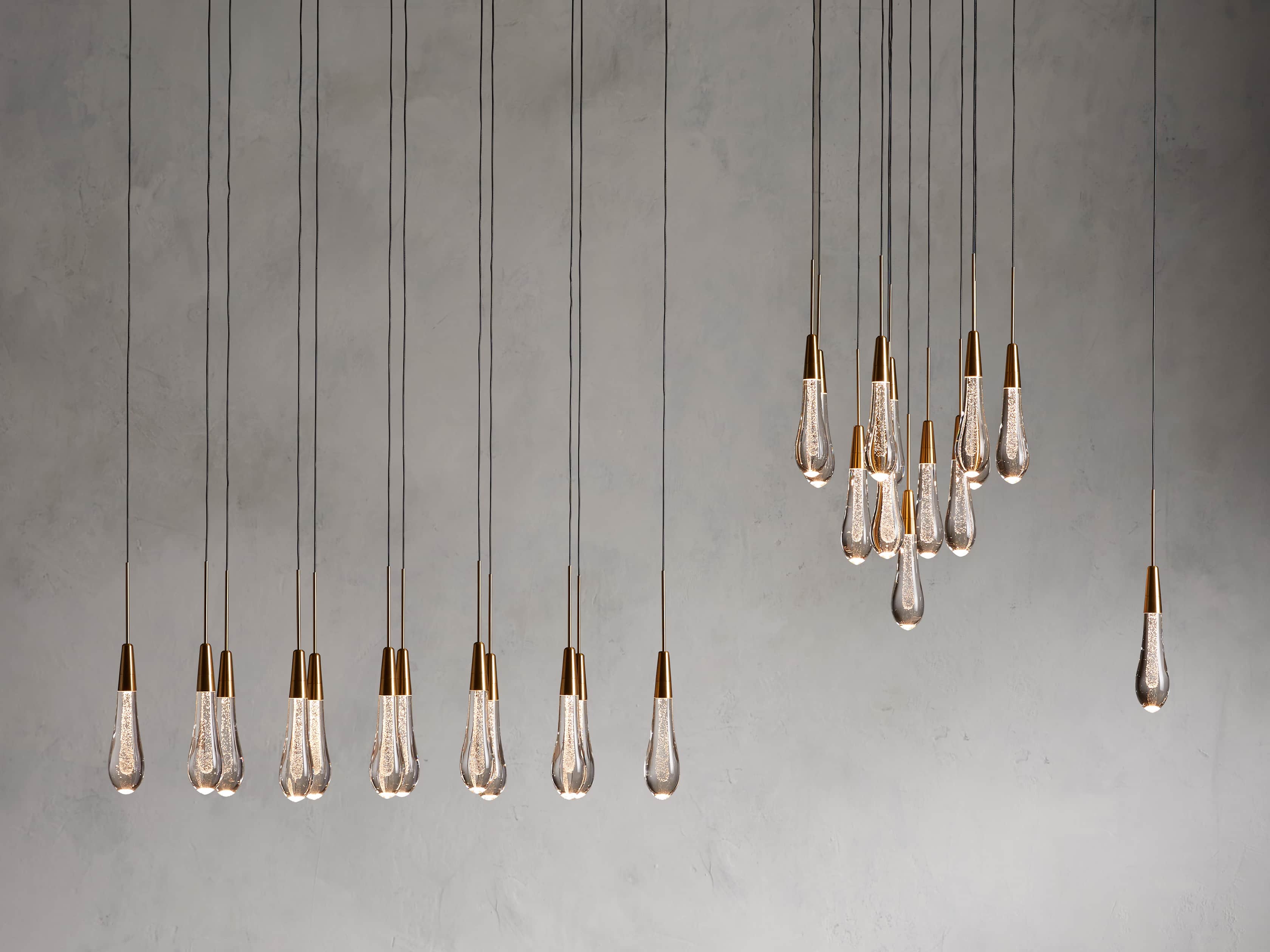 Solitaire Round Chandelier-VaseLamps