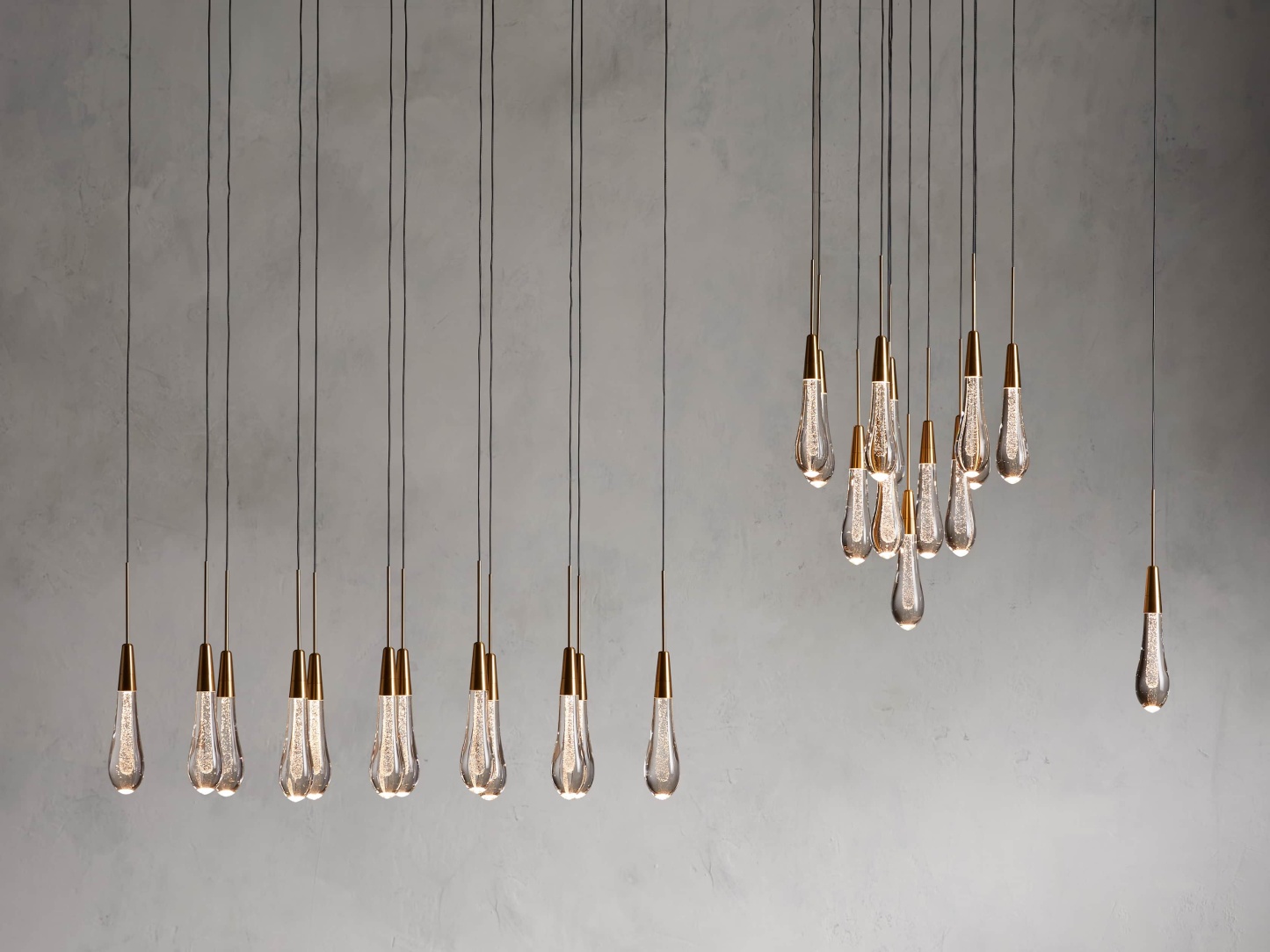 Solitaire Round Chandelier-VaseLamps