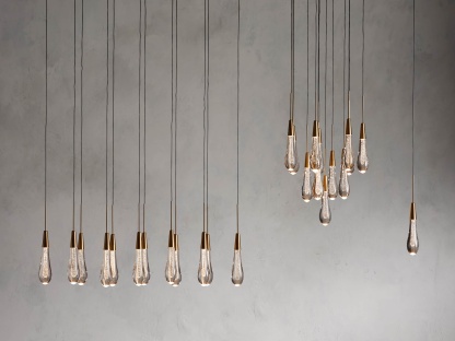 Solitaire Round Chandelier-VaseLamps