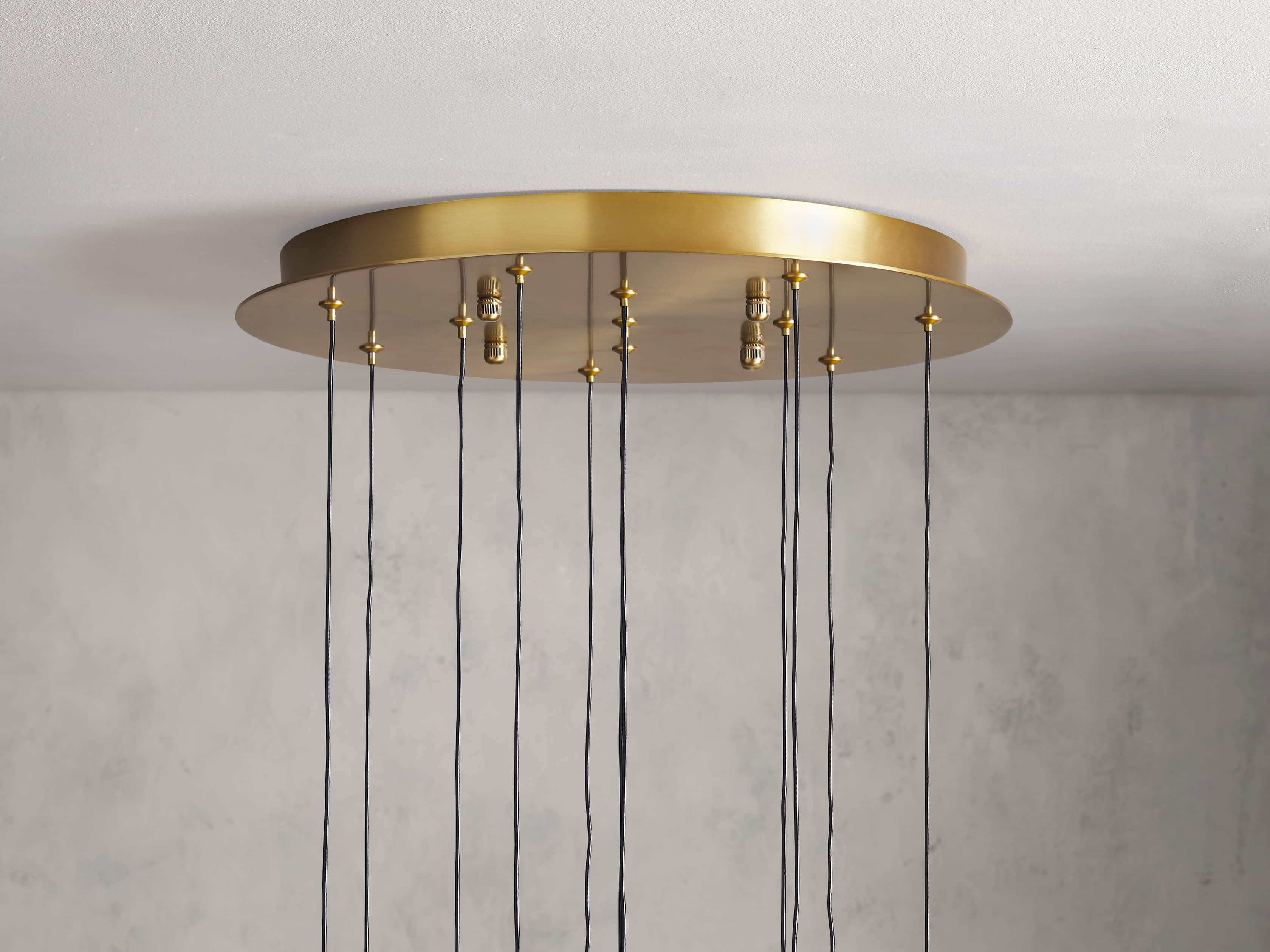 Solitaire Round Chandelier-VaseLamps