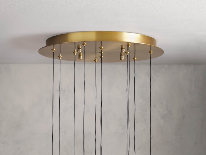Solitaire Round Chandelier-VaseLamps