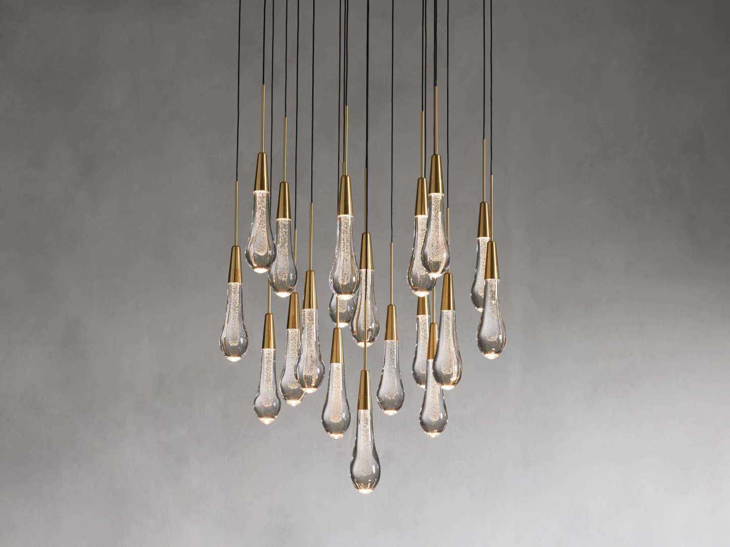 Solitaire Round Chandelier-VaseLamps