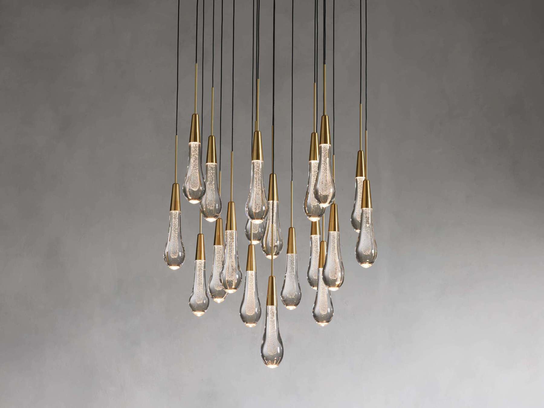 Solitaire Round Chandelier-VaseLamps