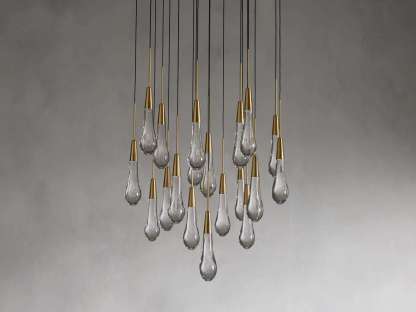 Solitaire Round Chandelier-VaseLamps