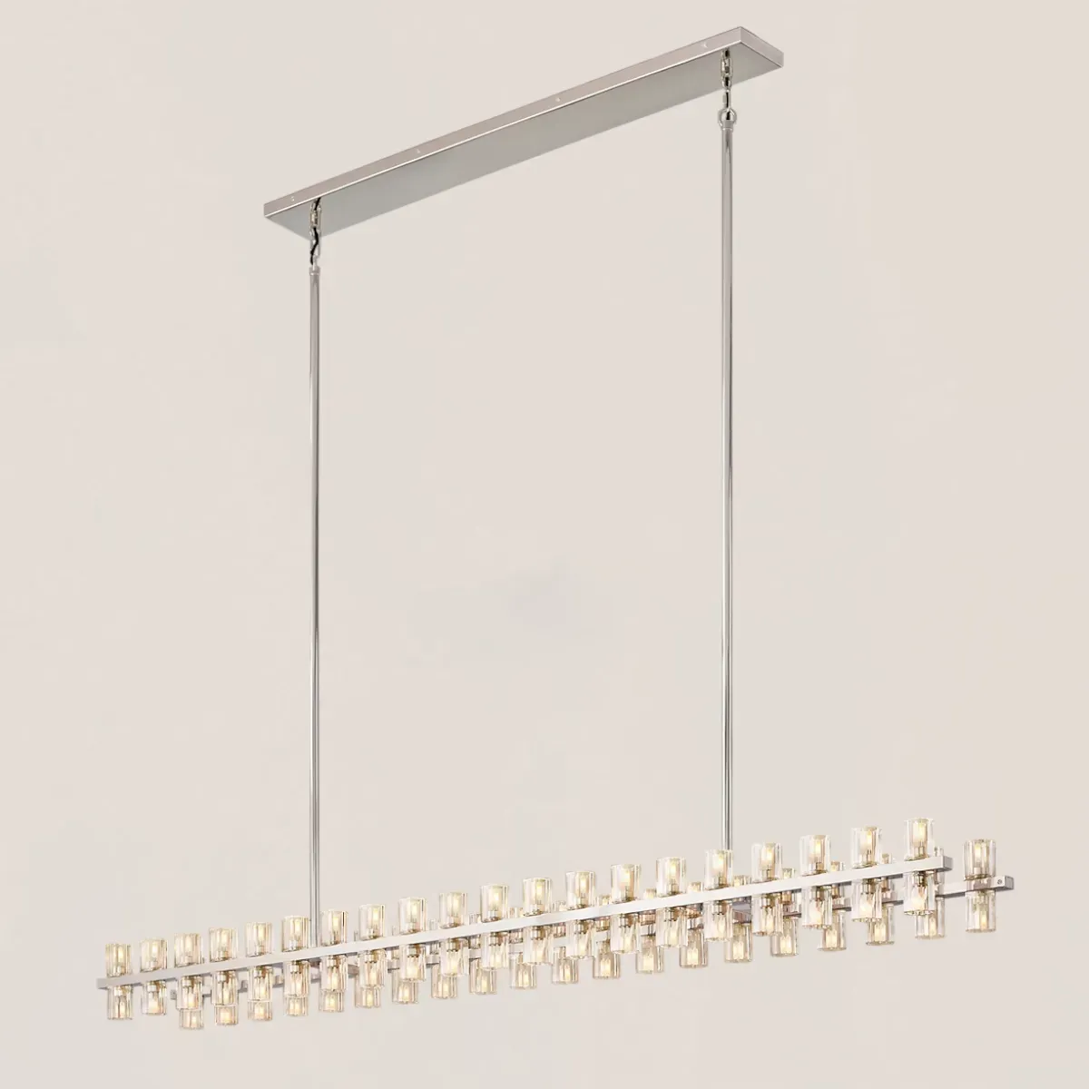 Arcachon LED Rectangular Chandelier-VaseLamps