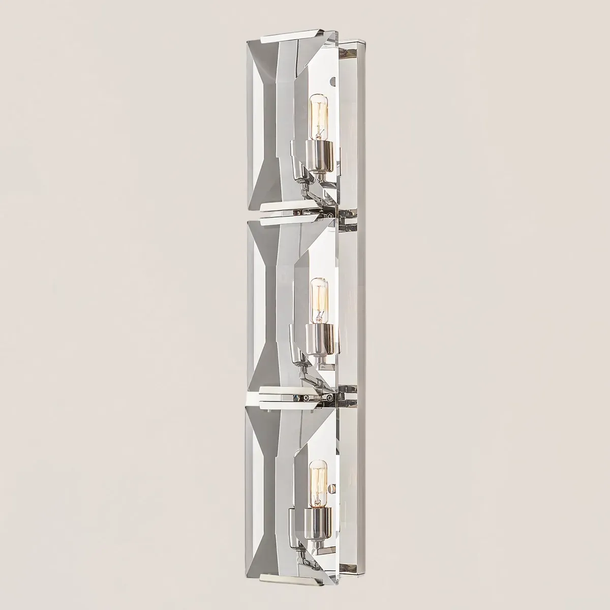 Harlow Crystal Triple Wall Sconce-VaseLamps
