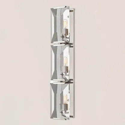 Harlow Crystal Triple Wall Sconce-VaseLamps