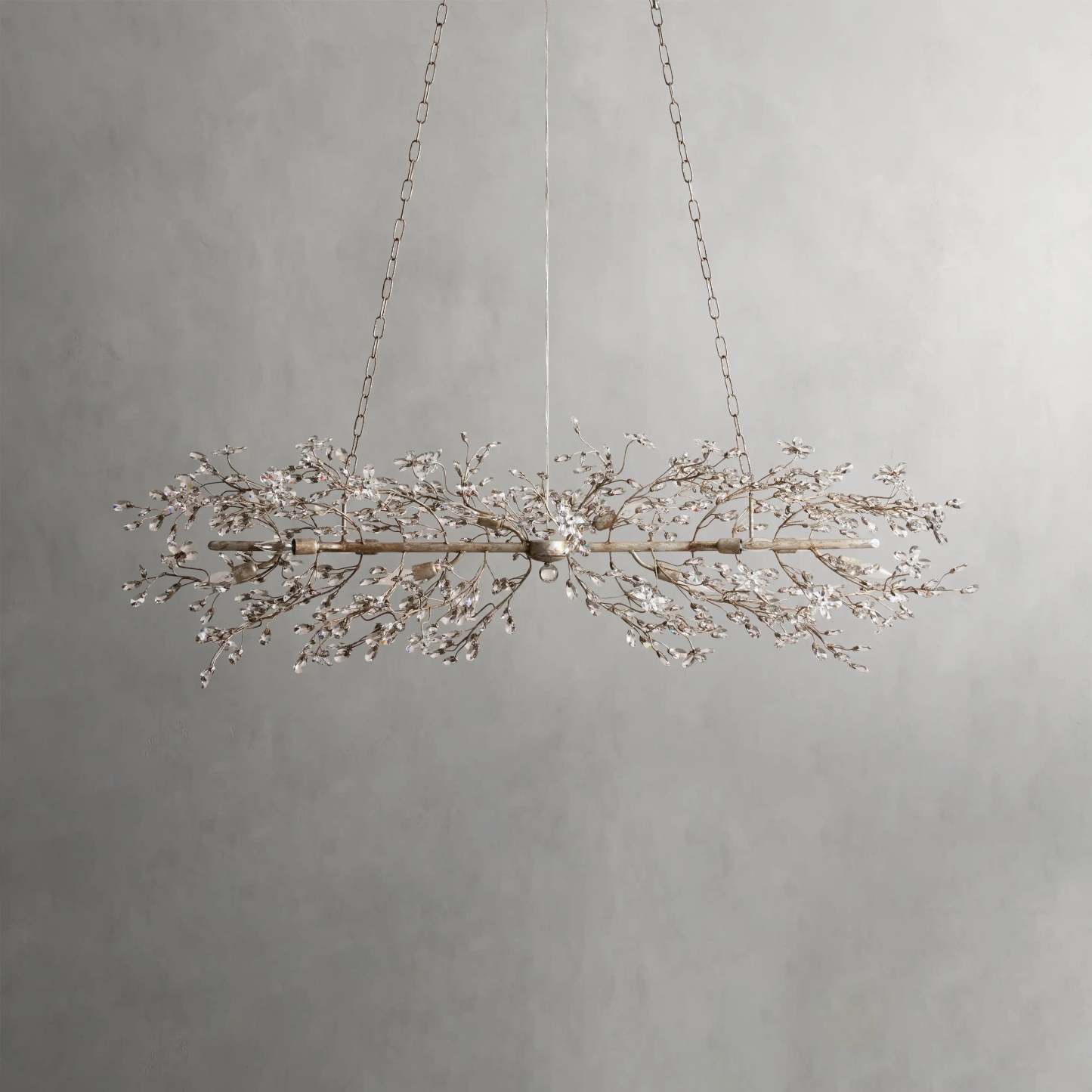 Fiore Linear Chandelier 51" 68"W-VaseLamps