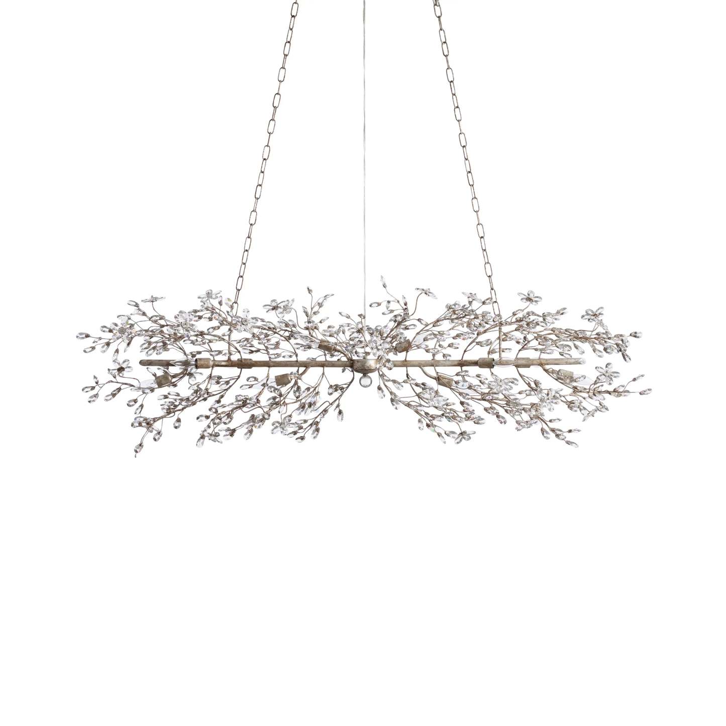 Fiore Linear Chandelier 51" 68"W-VaseLamps