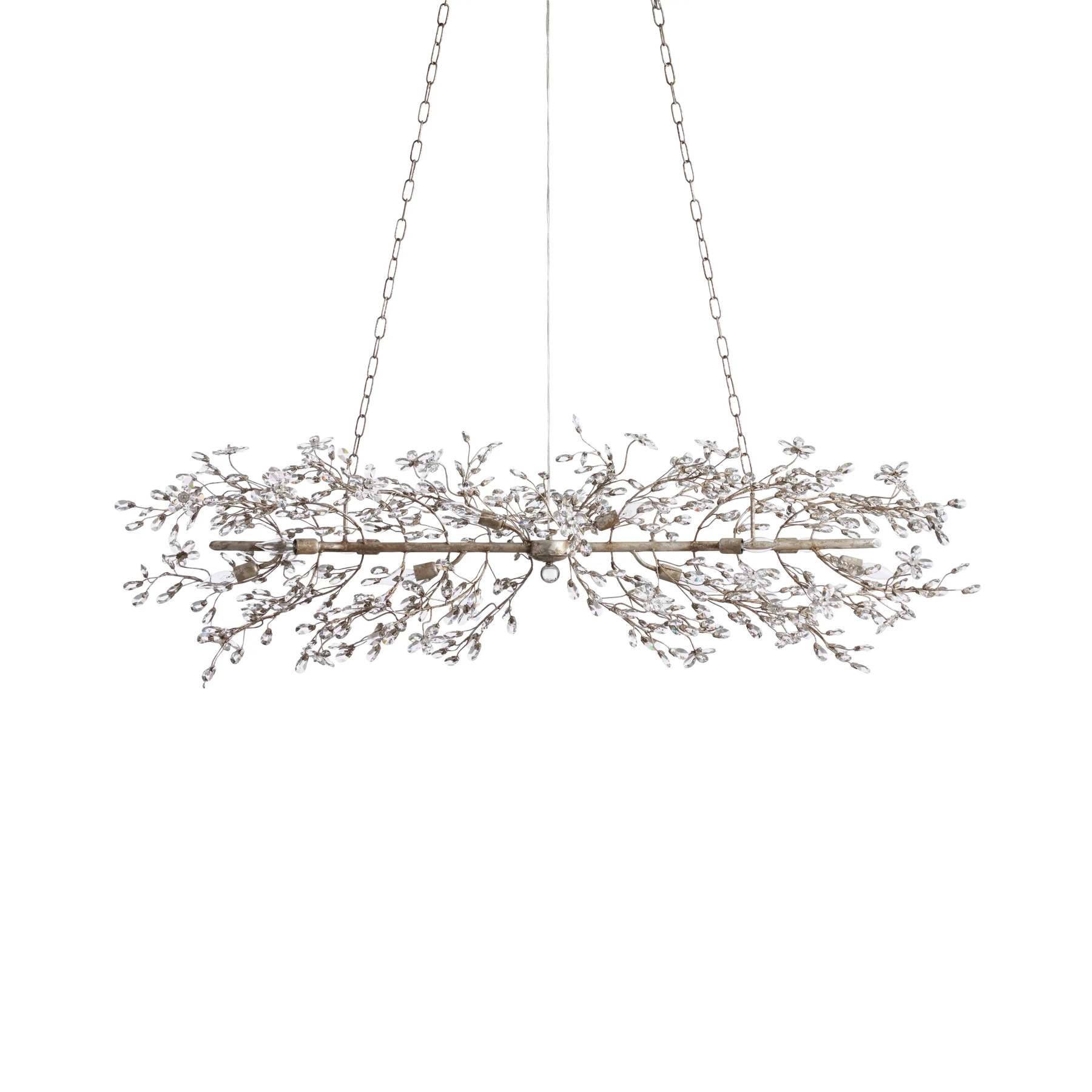 Fiore Linear Chandelier 51" 68"W-VaseLamps