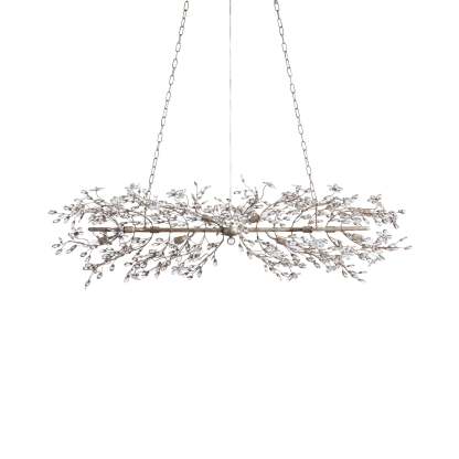 Fiore Linear Chandelier 51" 68"W-VaseLamps