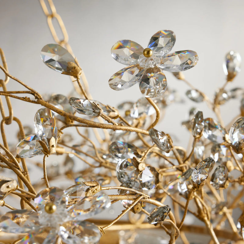 Fiore Crown Chandelier 39" 48"-VaseLamps