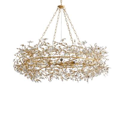 Fiore Crown Chandelier 39" 48"-VaseLamps