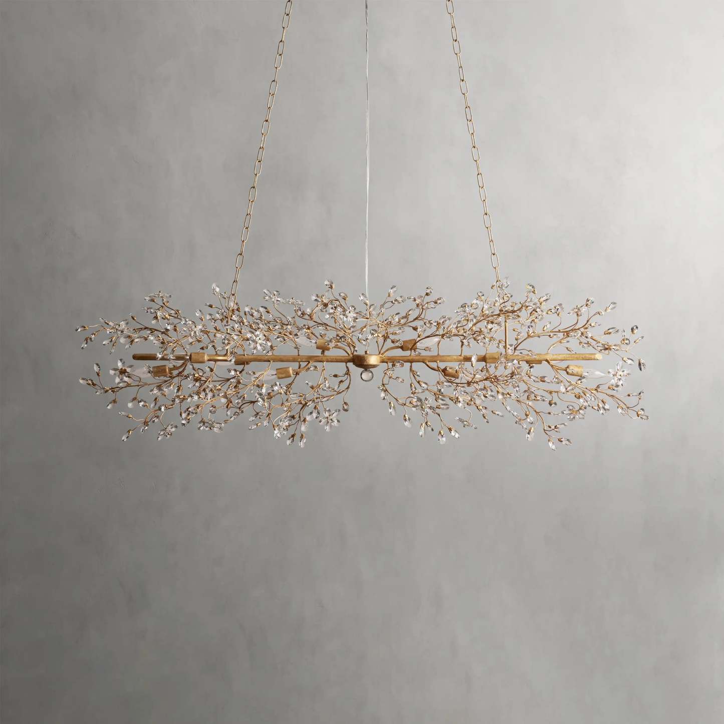 Fiore Linear Chandelier 51" 68"W-VaseLamps