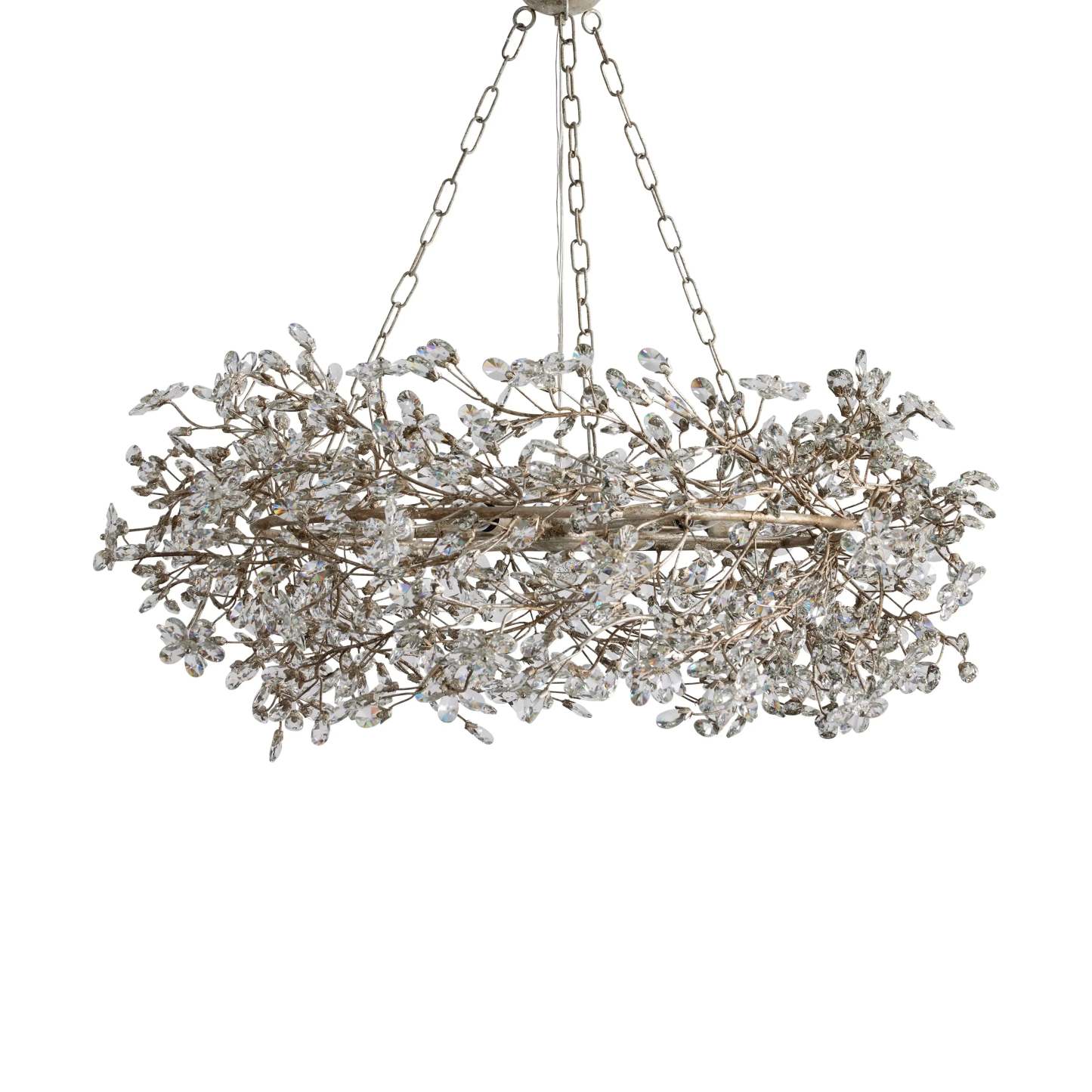 Fiore Crown Chandelier 39" 48"-VaseLamps