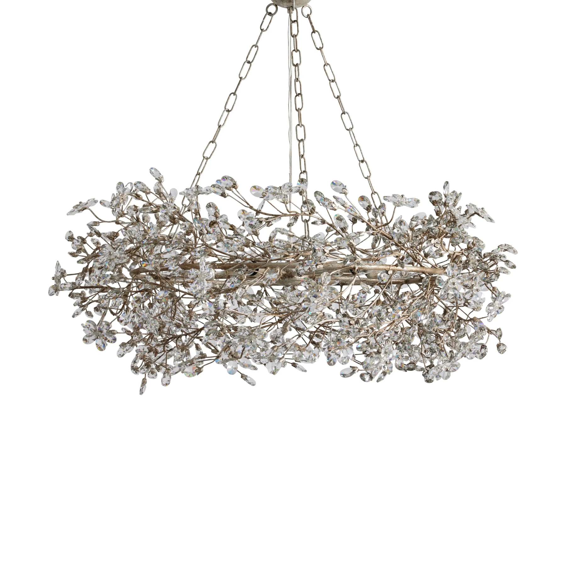Fiore Crown Chandelier 39" 48"-VaseLamps