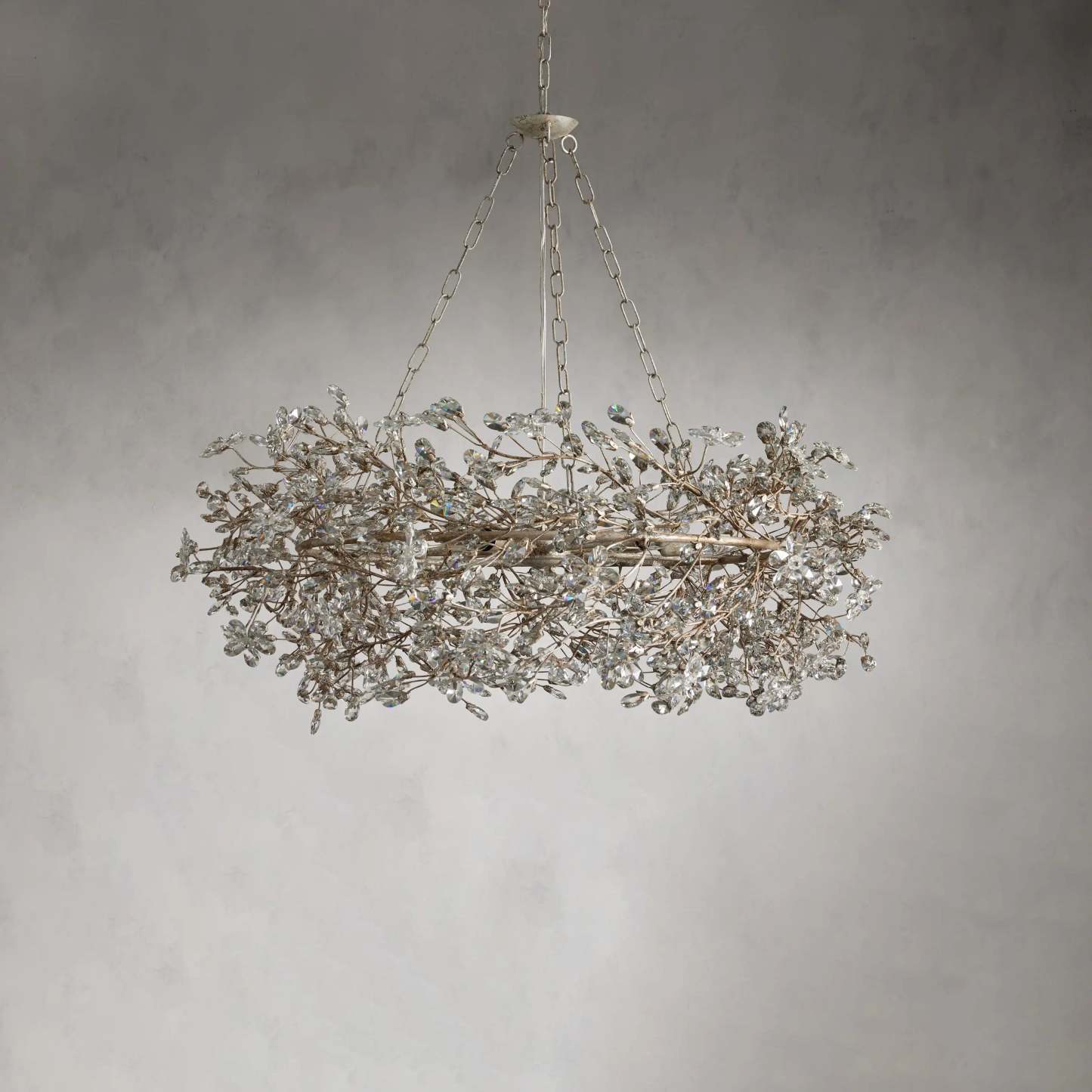 Fiore Crown Chandelier 39" 48"-VaseLamps