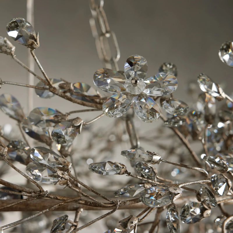 Fiore Crown Chandelier 39" 48"-VaseLamps