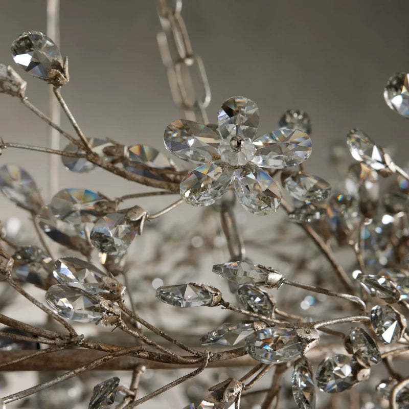Fiore Crown Chandelier 39" 48"-VaseLamps