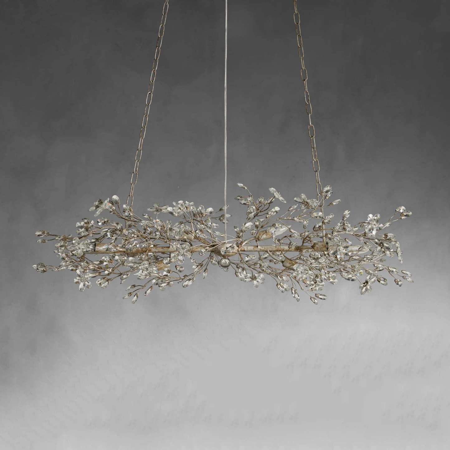 Fiore Linear Chandelier 51" 68"W-VaseLamps