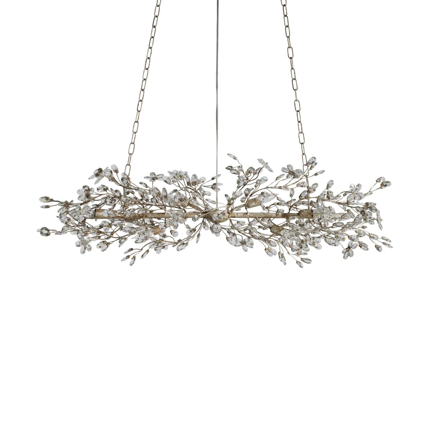 Fiore Linear Chandelier 51" 68"W-VaseLamps