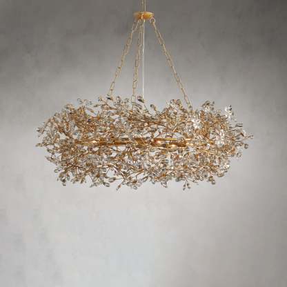 Fiore Crown Chandelier 39" 48"-VaseLamps