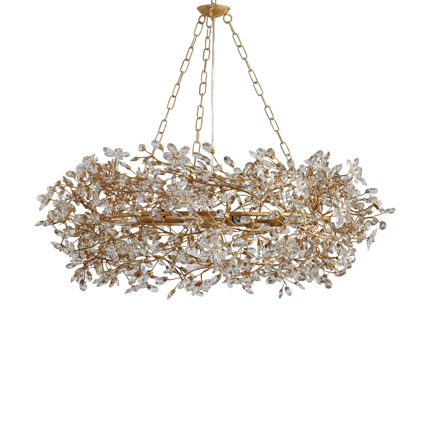 Fiore Crown Chandelier 39" 48"-VaseLamps