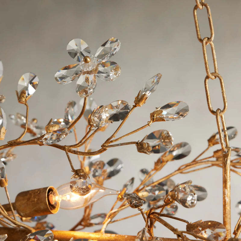 Fiore Linear Chandelier 51" 68"W-VaseLamps