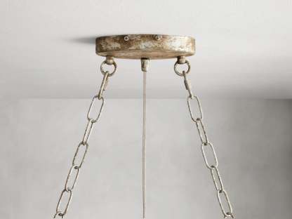 Fiore Oval Chandelier 62'' 74''-VaseLamps