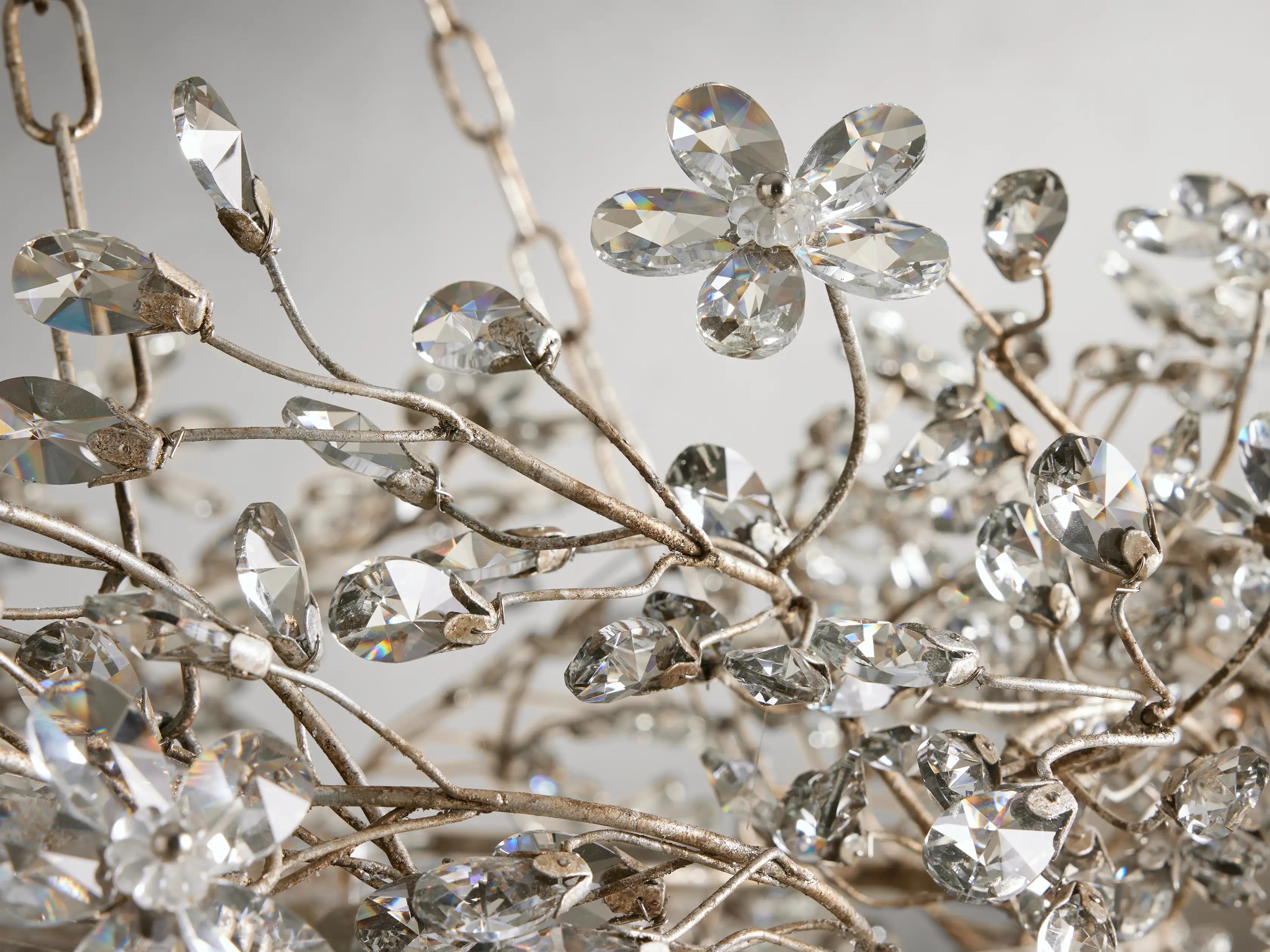 Fiore Oval Chandelier 62'' 74''-VaseLamps