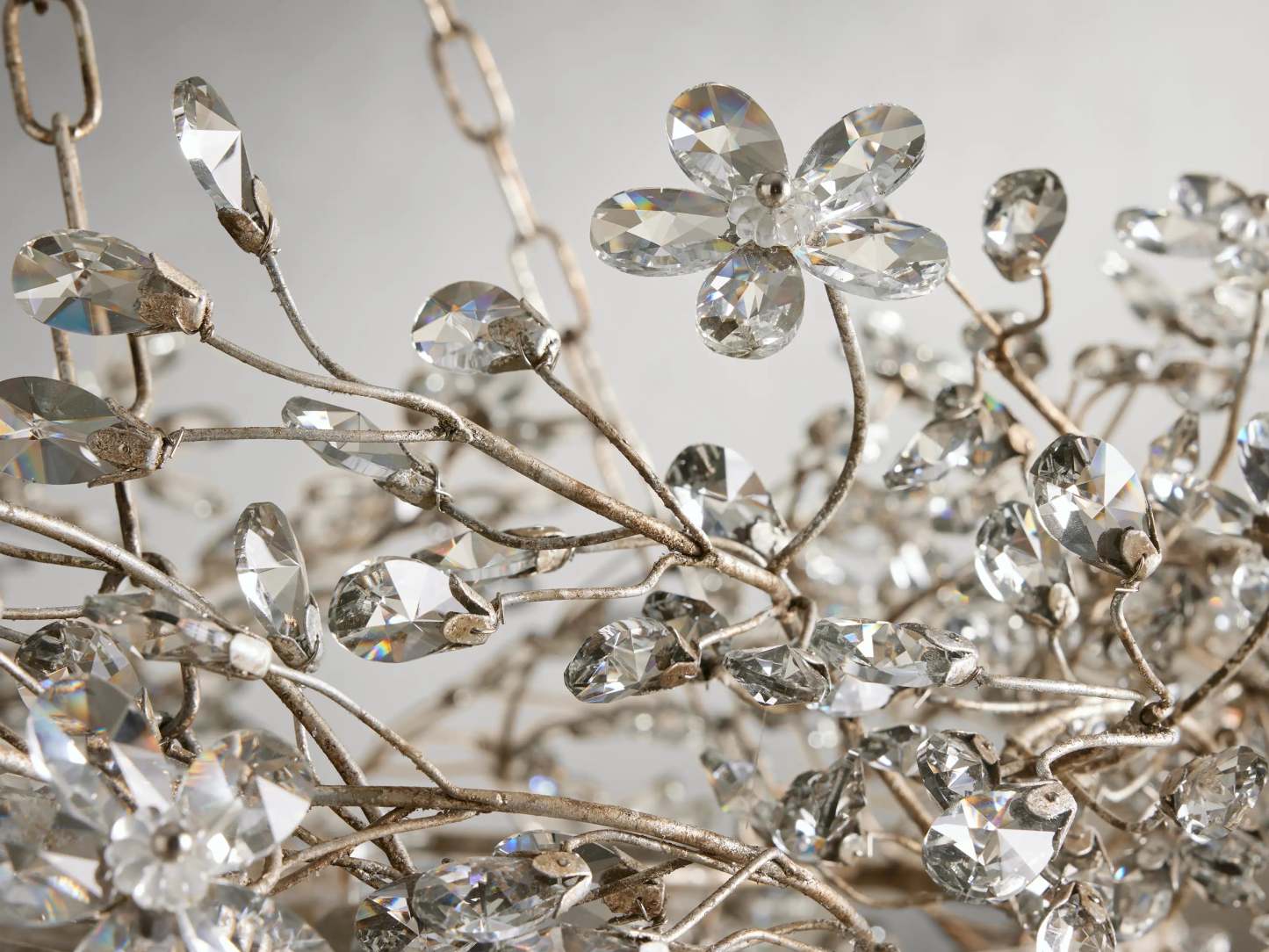 Fiore Oval Chandelier 62'' 74''-VaseLamps