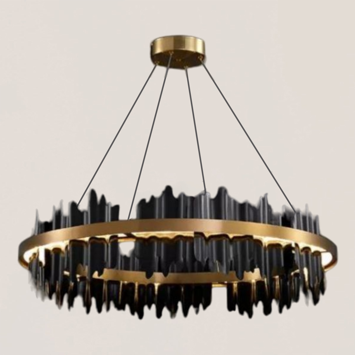 VASELAMPS - Modern Sculpture Round Chandelier-VaseLamps