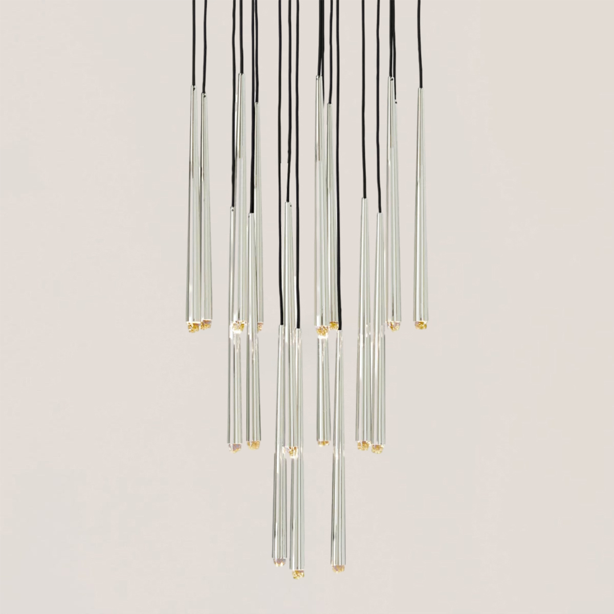 Aquitaine Modern Round Chandelier-VaseLamps