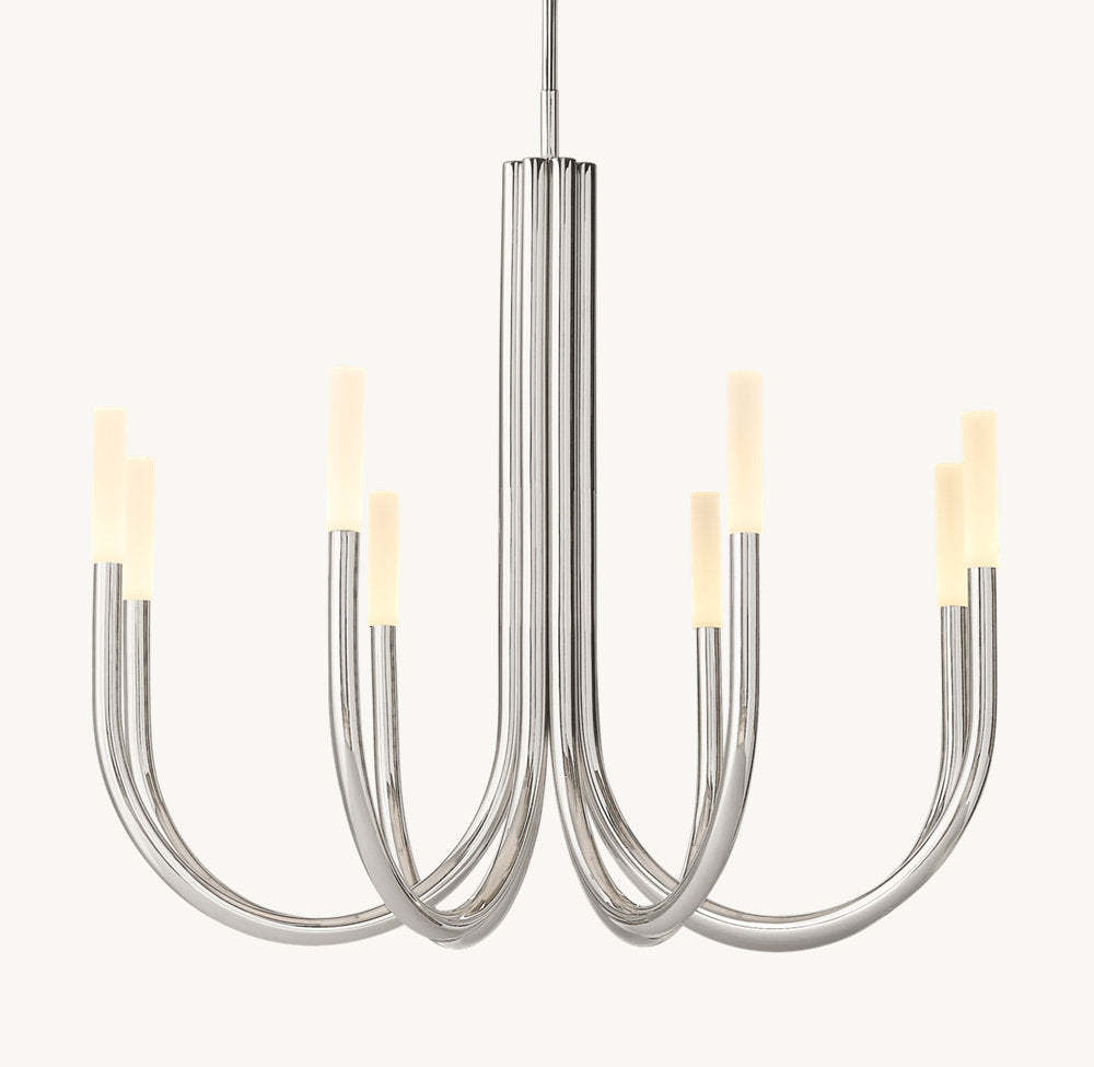 Rousseau Round Chandelier 38"-VaseLamps