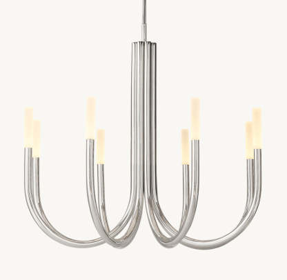 Rousseau Round Chandelier 38"-VaseLamps