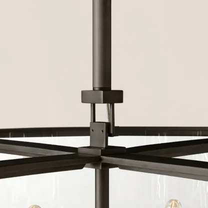Beckman Modern Round Chandelier-VaseLamps