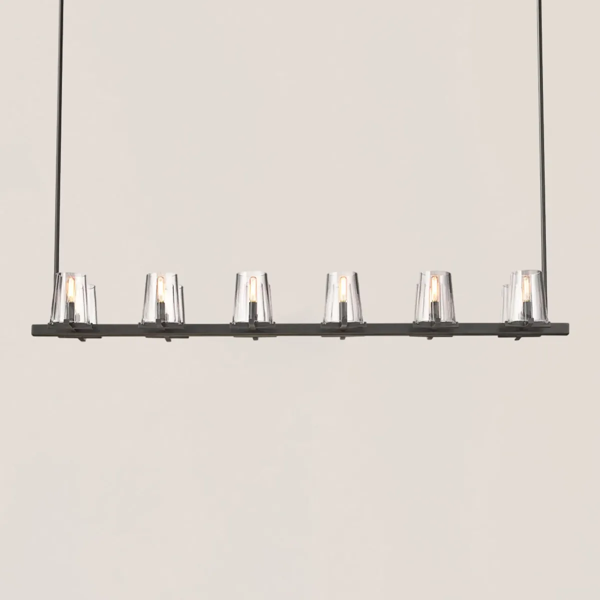 Pauillac Linear Chandelier-VaseLamps