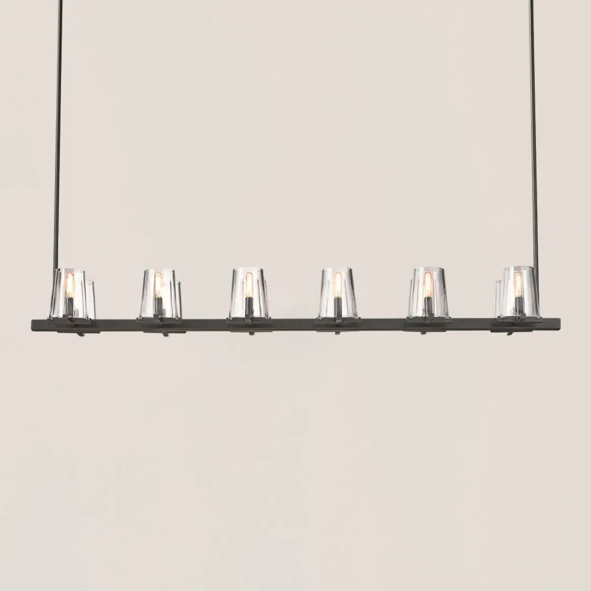 Pauillac Linear Chandelier-VaseLamps