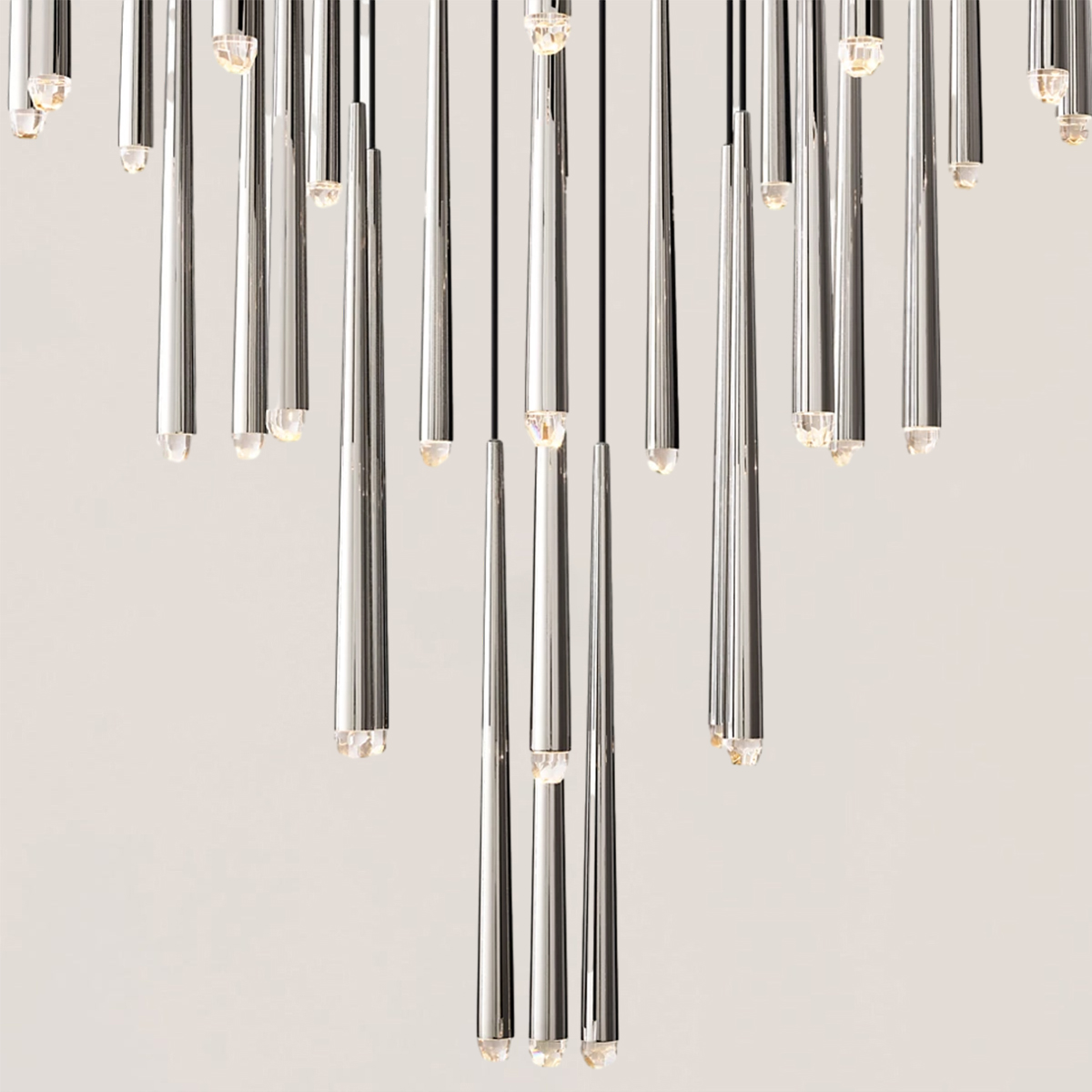 Aquitaine Modern Round Chandelier-VaseLamps