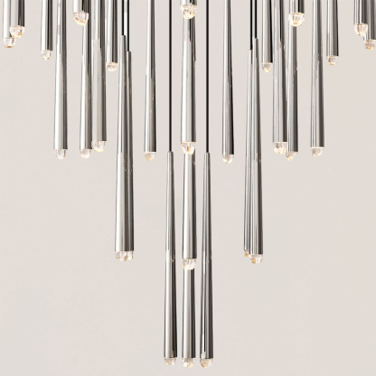 Aquitaine Modern Round Chandelier-VaseLamps