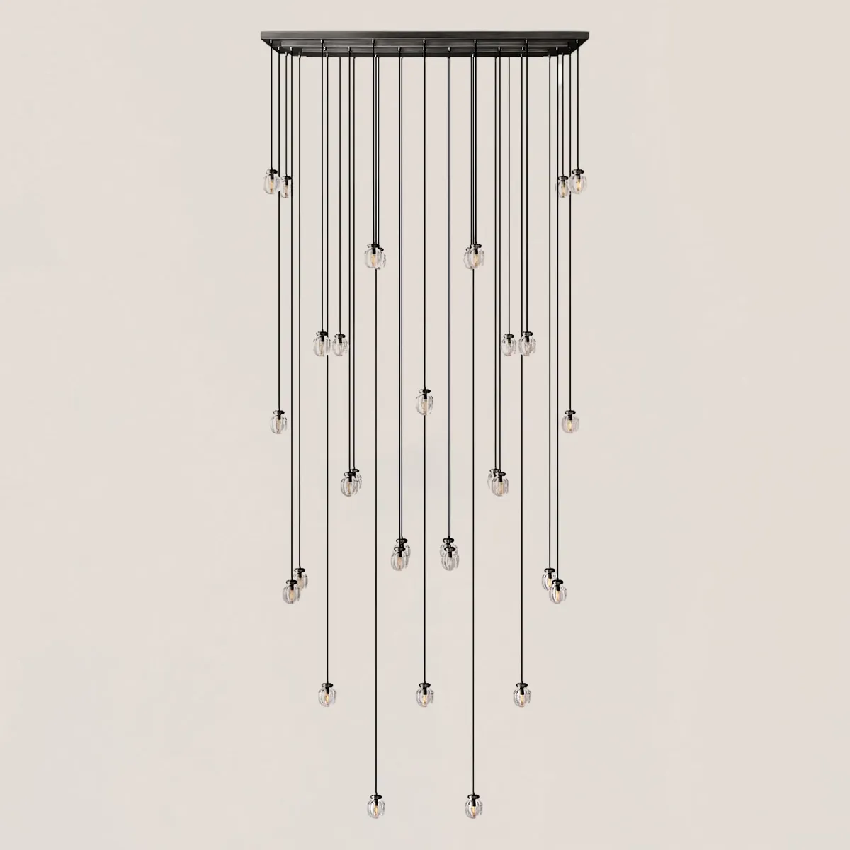 Pearl Rectangular Chandelier-VaseLamps