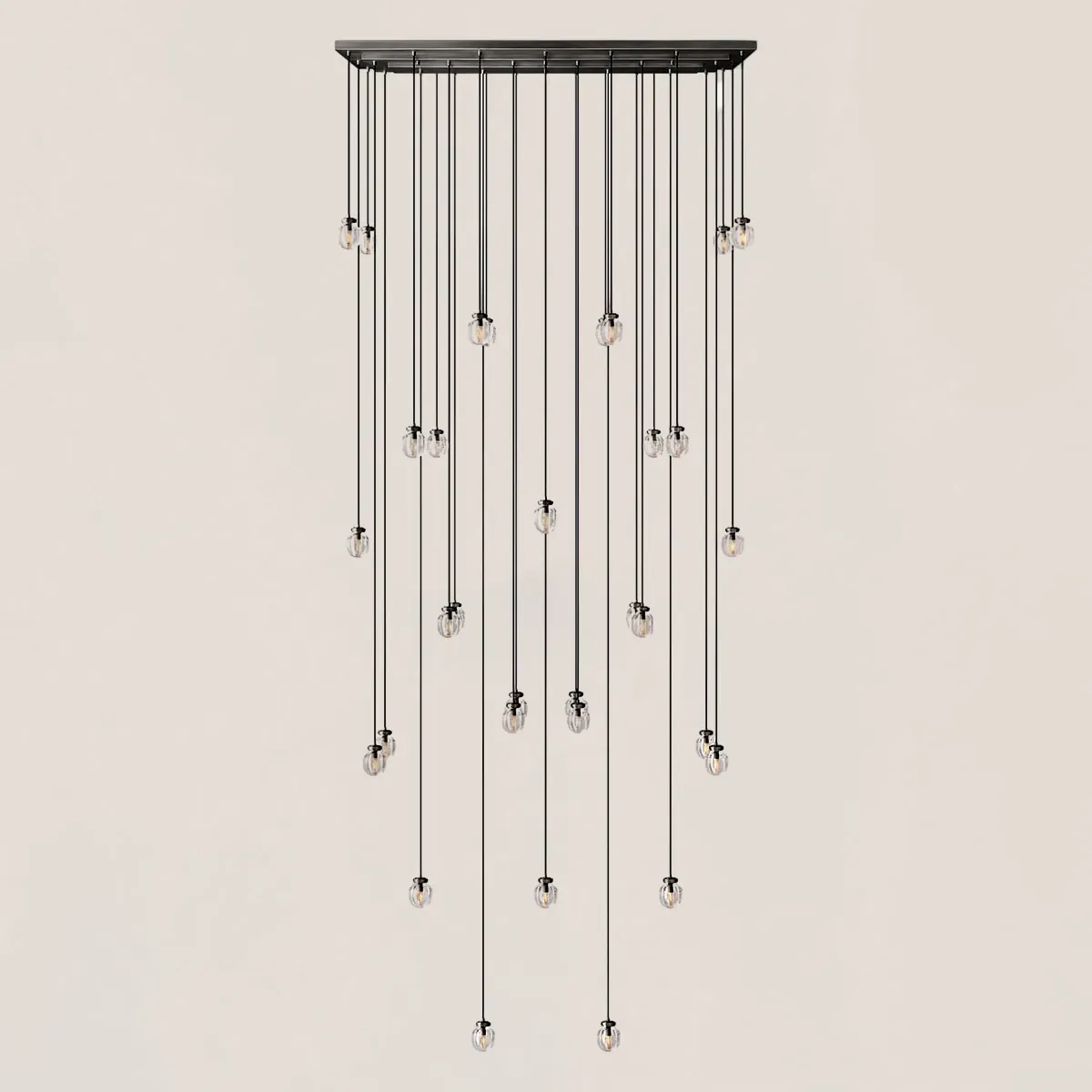 Pearl Rectangular Chandelier-VaseLamps