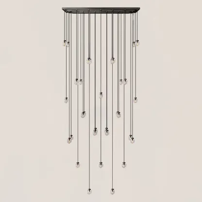 Pearl Rectangular Chandelier-VaseLamps