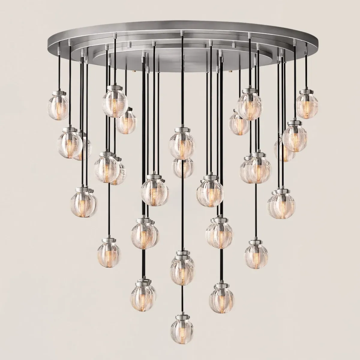 Pearl Round Chandelier-VaseLamps