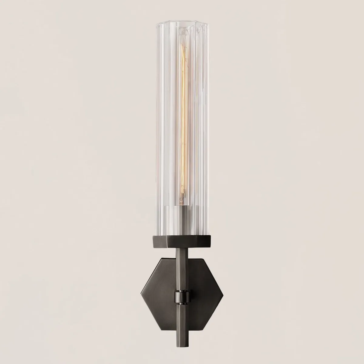 Lambeth Hexagonal Grand Sconce-VaseLamps