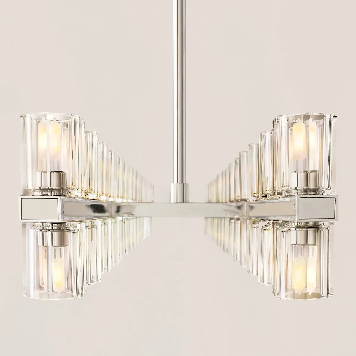 Arcachon LED Rectangular Chandelier-VaseLamps