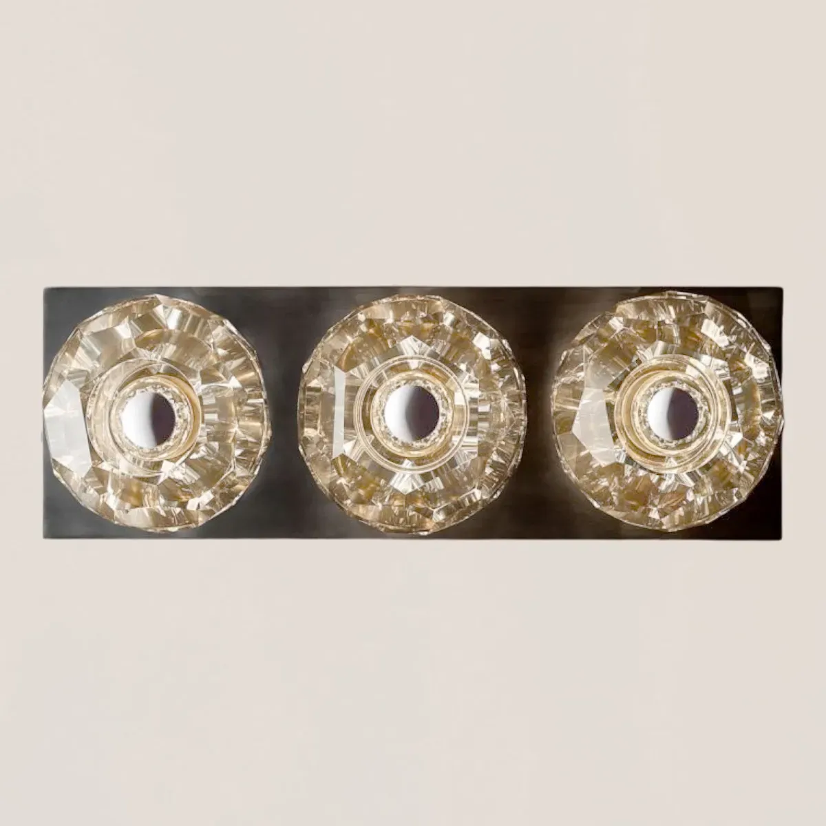 Boule De Crystal Clear Linear Short Wall Sconce-VaseLamps
